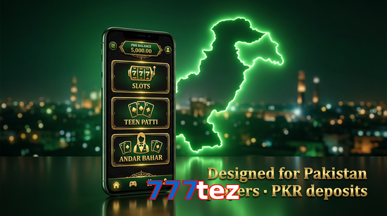 Main screen of 777Tez pk page for PK players